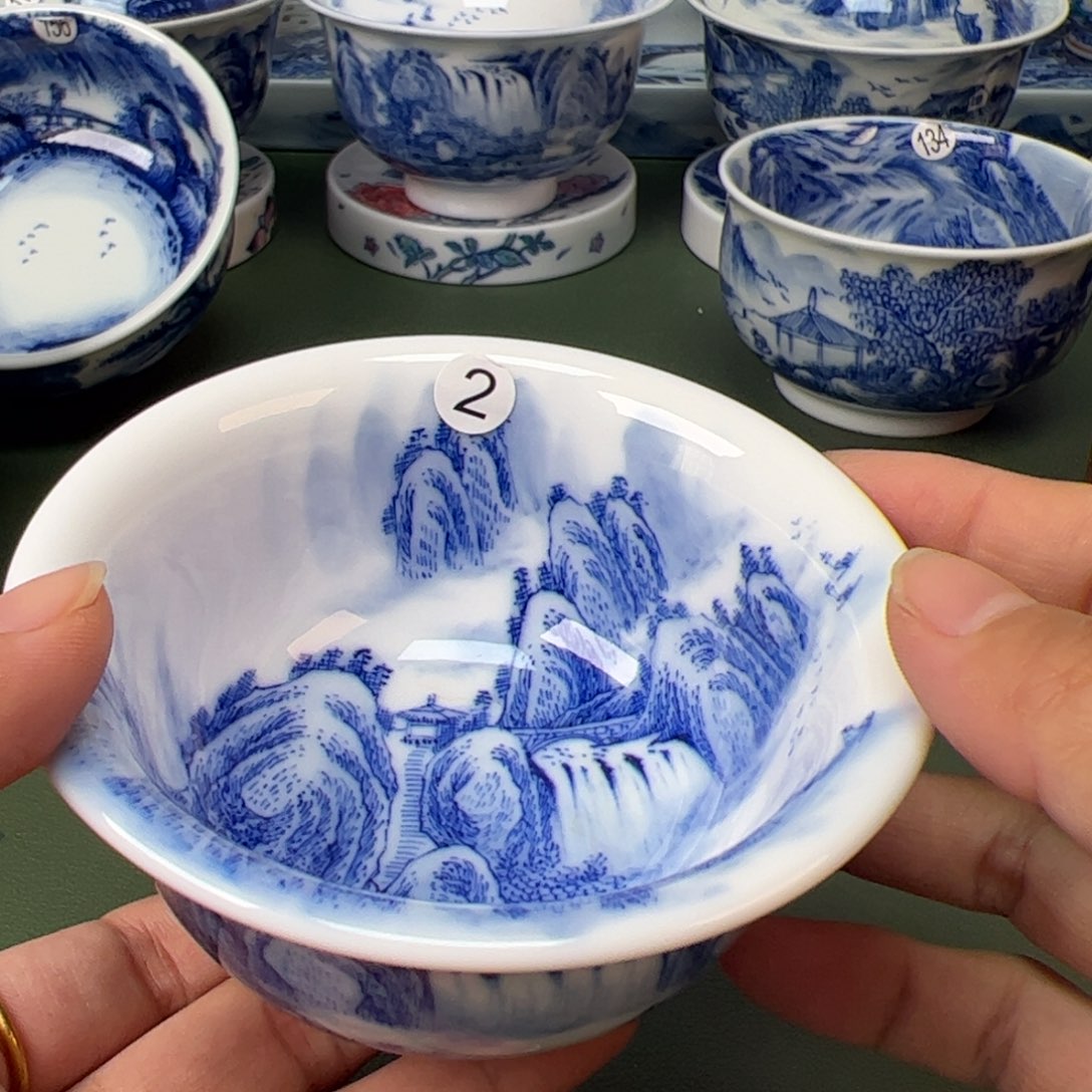 木木景德镇纯手绘茶具2