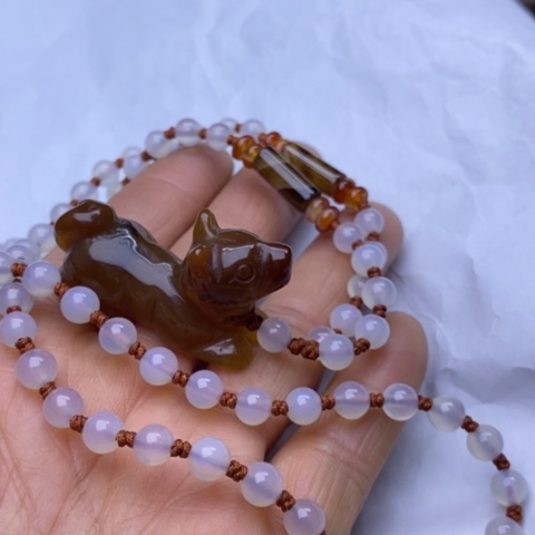 玛瑙/玉髓手链未镶嵌