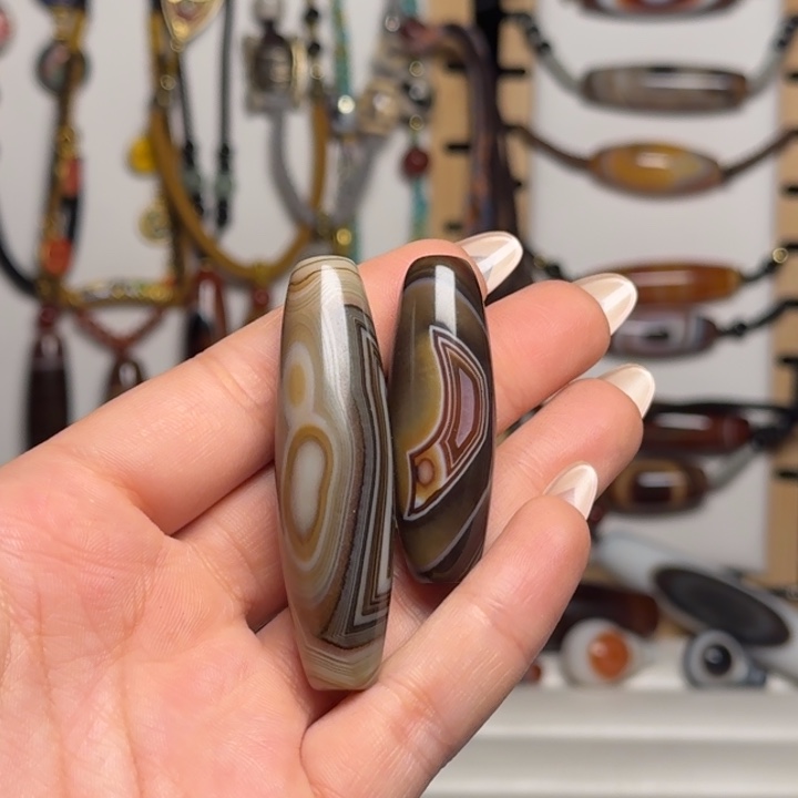 玛瑙/玉髓颈饰合金速*