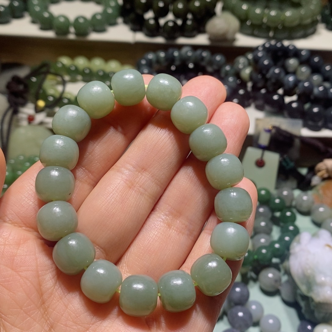 和田玉手链未镶嵌