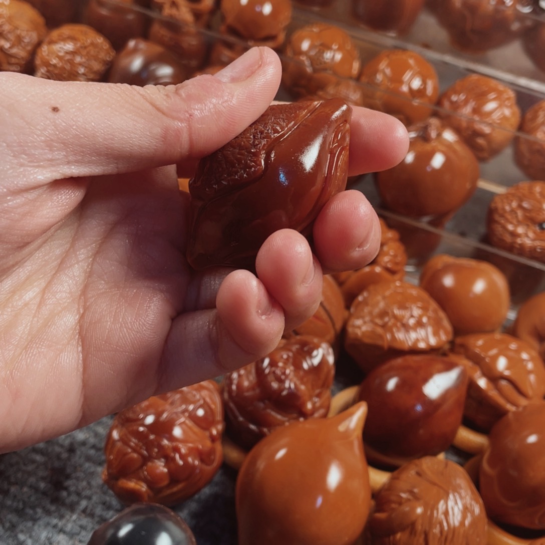 橄榄核手串/手链玉华蝴蝶