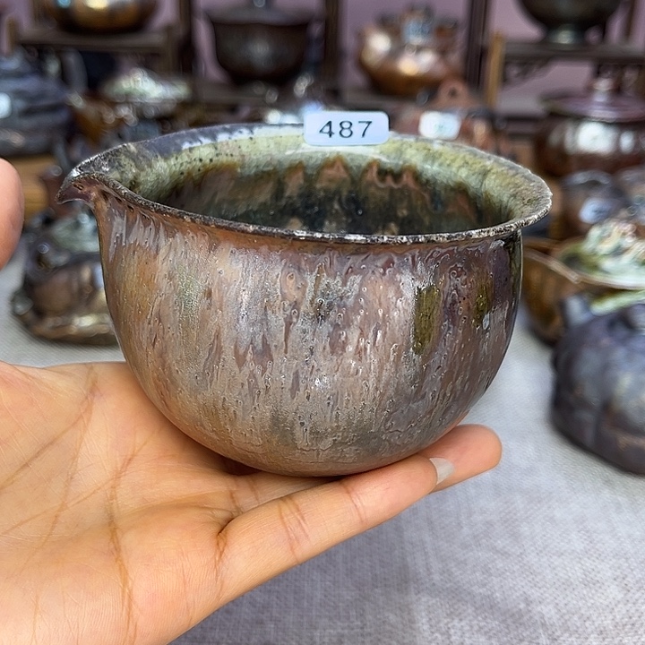 齐***@裸柴烧陶瓷手工茶器