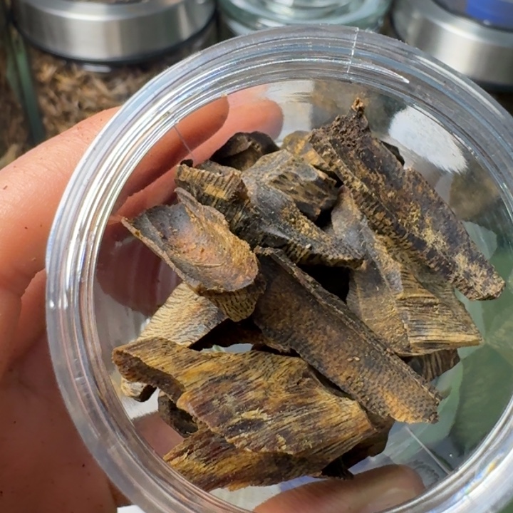 手把件沉香海南张勺子牛肉干块料20克