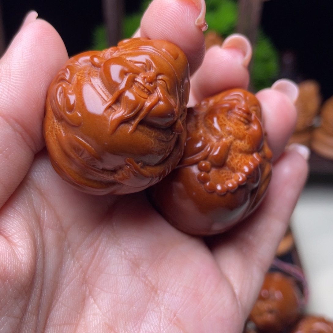吊坠橄榄核财迷手球
