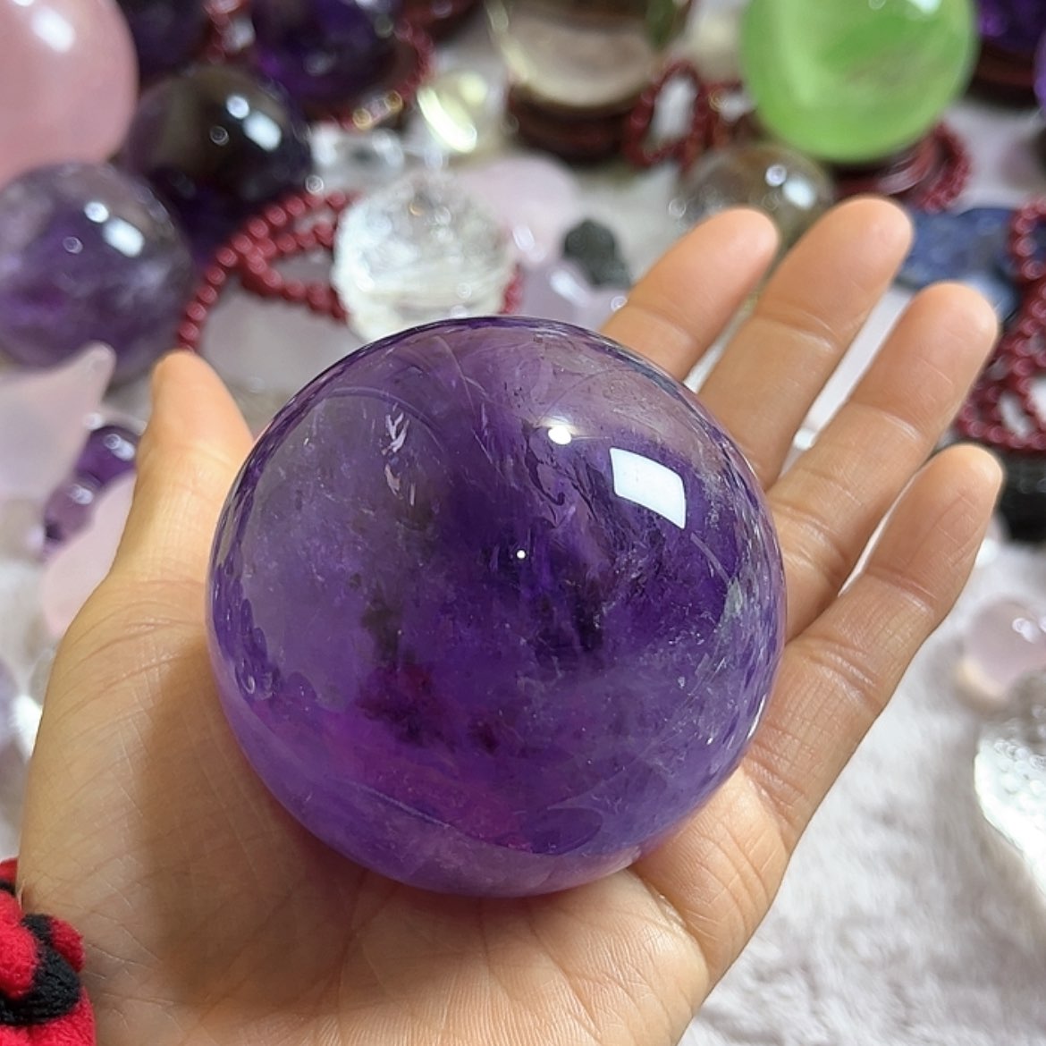 【闪购商品】水晶摆件球未镶嵌