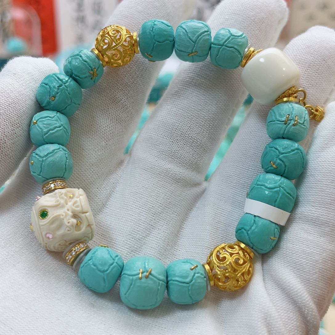 绿松石珠宝奇石未镶嵌