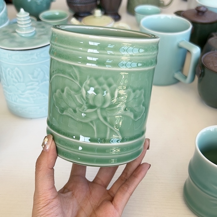 小米茶器龙泉青瓷