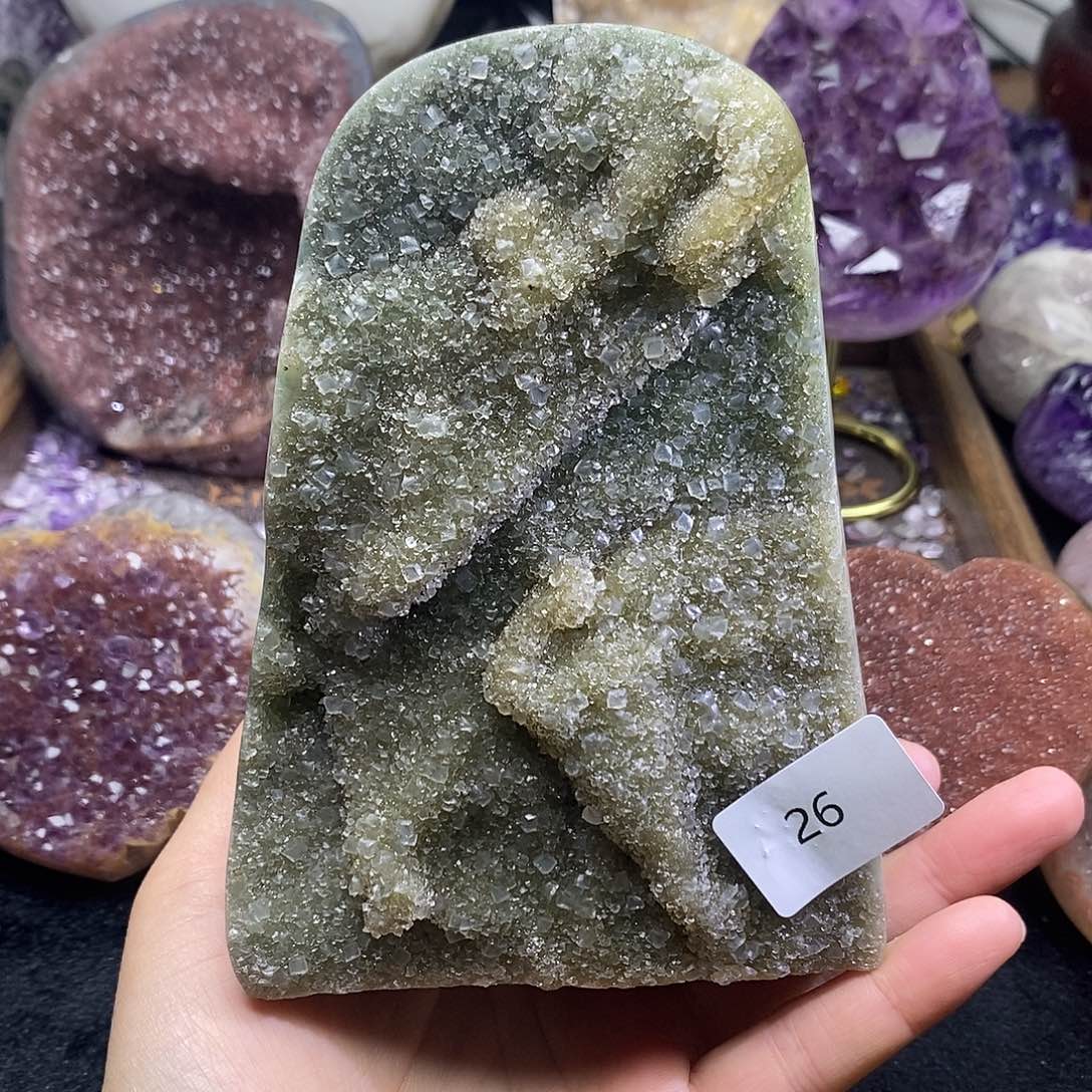 发晶未镶嵌大型摆件（非配饰）