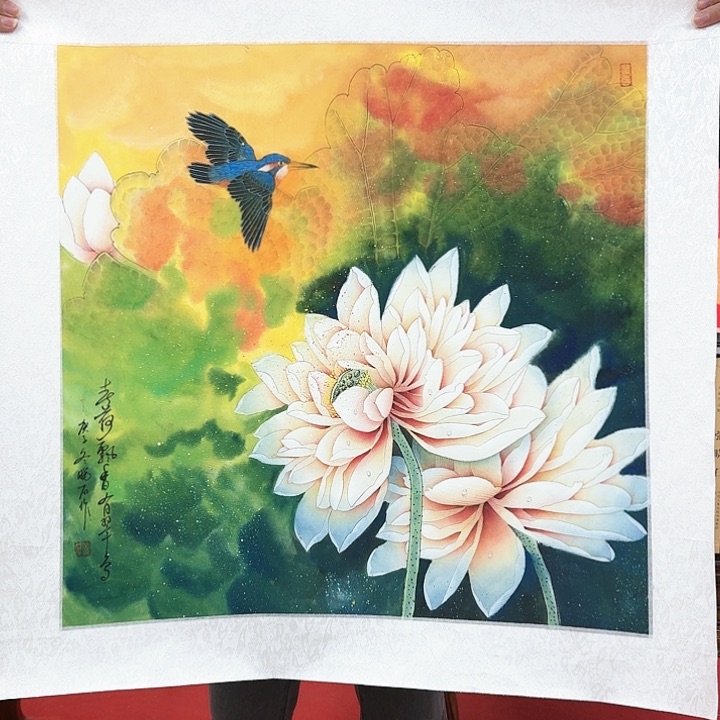 国画书法作品多次参加