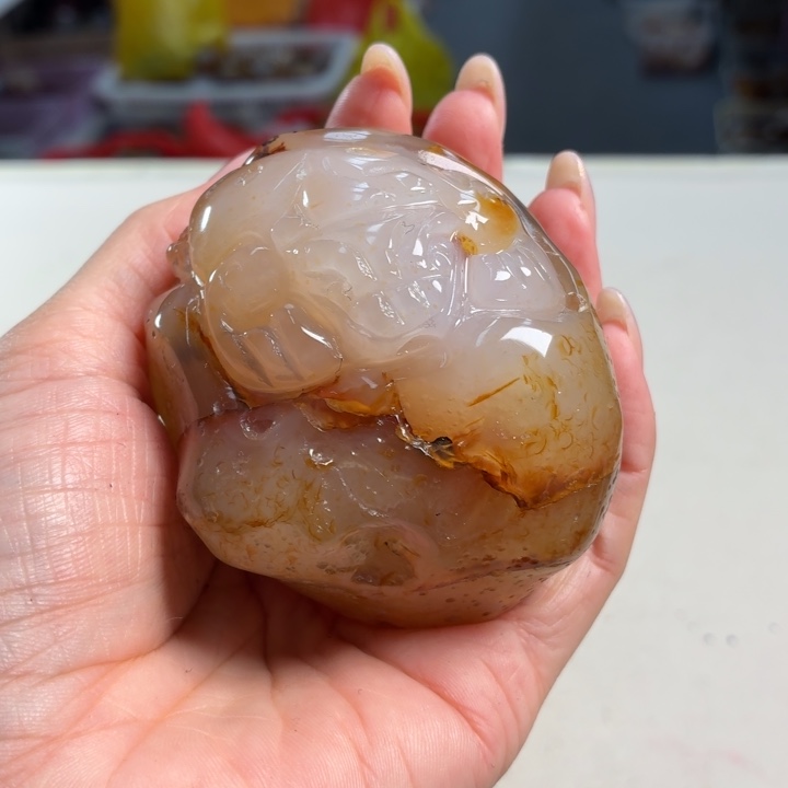 玛瑙/玉髓未镶嵌吊坠(不含链)