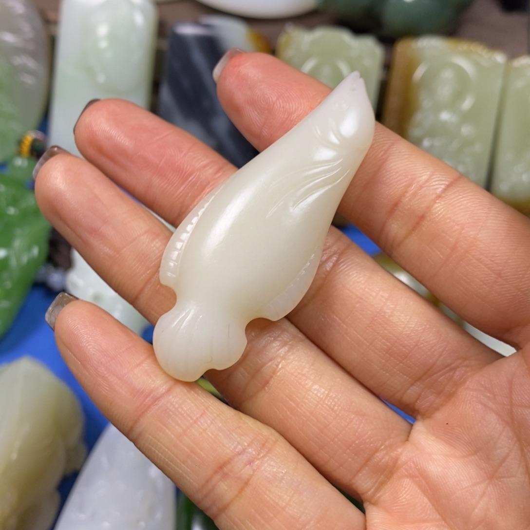 和田玉挂件未镶嵌宝***叔