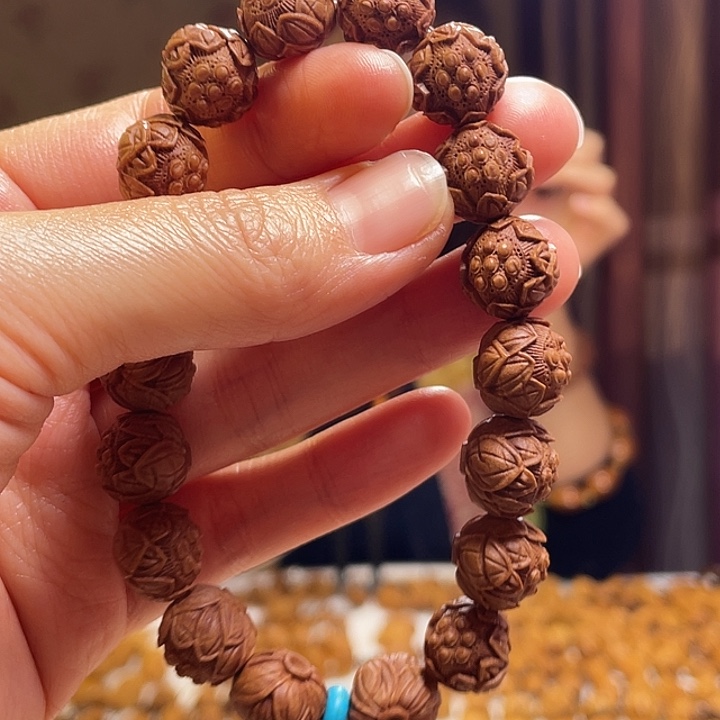 手串/手链橄榄核龙纹桃核