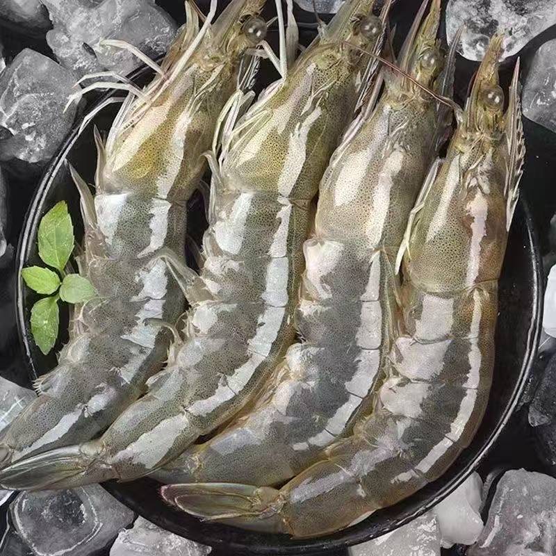 Q【30-40大虾】肉质鲜嫩大个头海水大虾单只15~18cm 4斤共50~60只海虾YM9.23