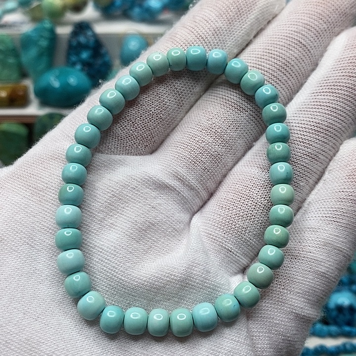 绿松石未镶嵌天然原矿 地大质检