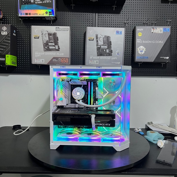 9新  14700KF 4080火神 二手电脑主机
