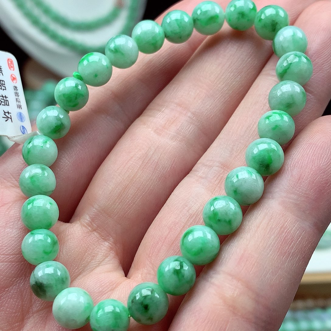 未镶嵌手链翡翠翡翠