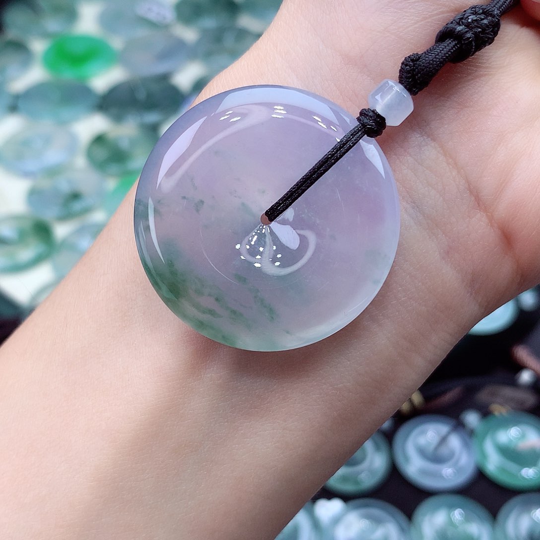 颈饰未镶嵌翡翠编号15尺寸34/7.1