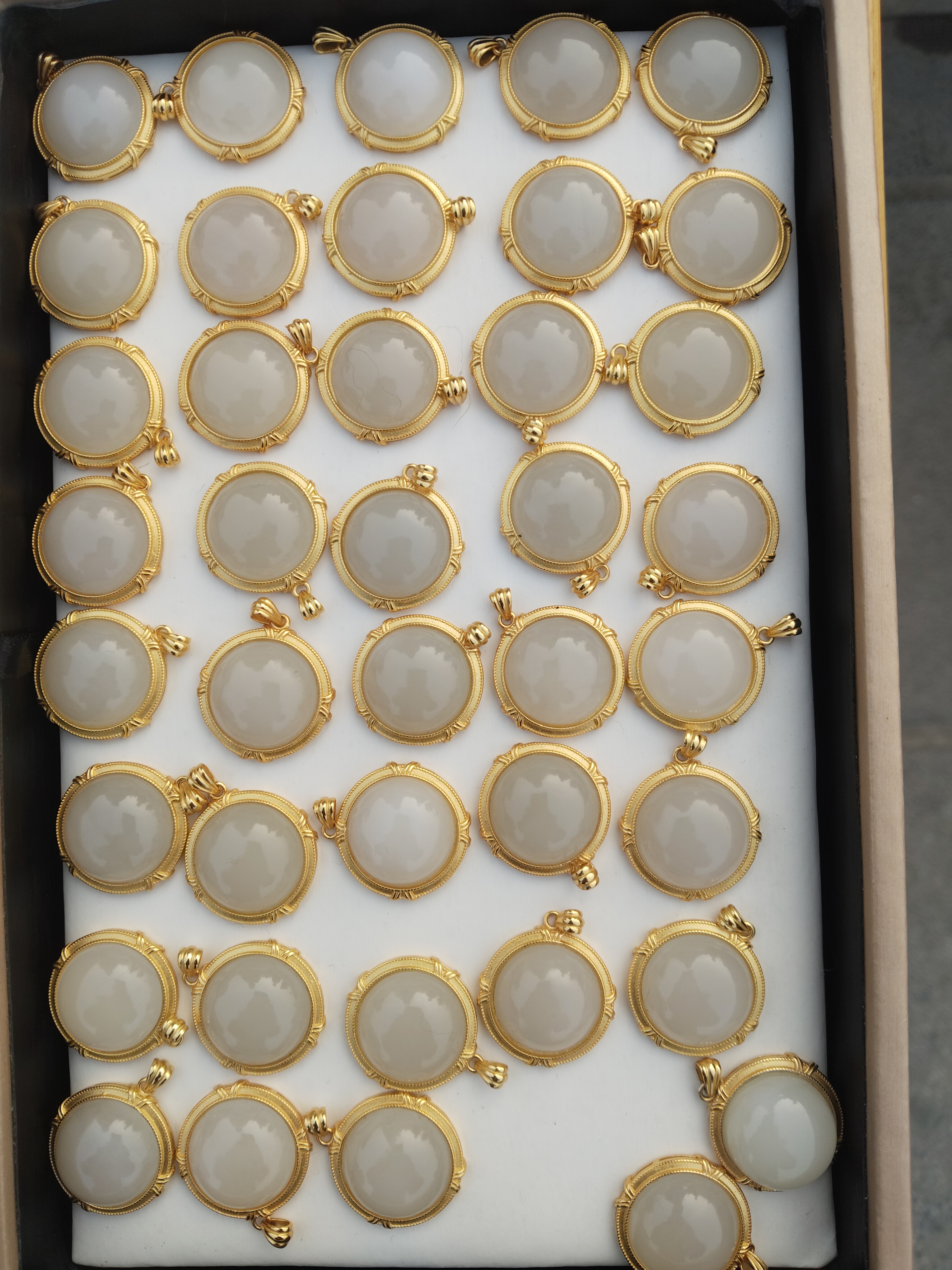 和田玉未镶嵌挂件，多样性发货拍一发一