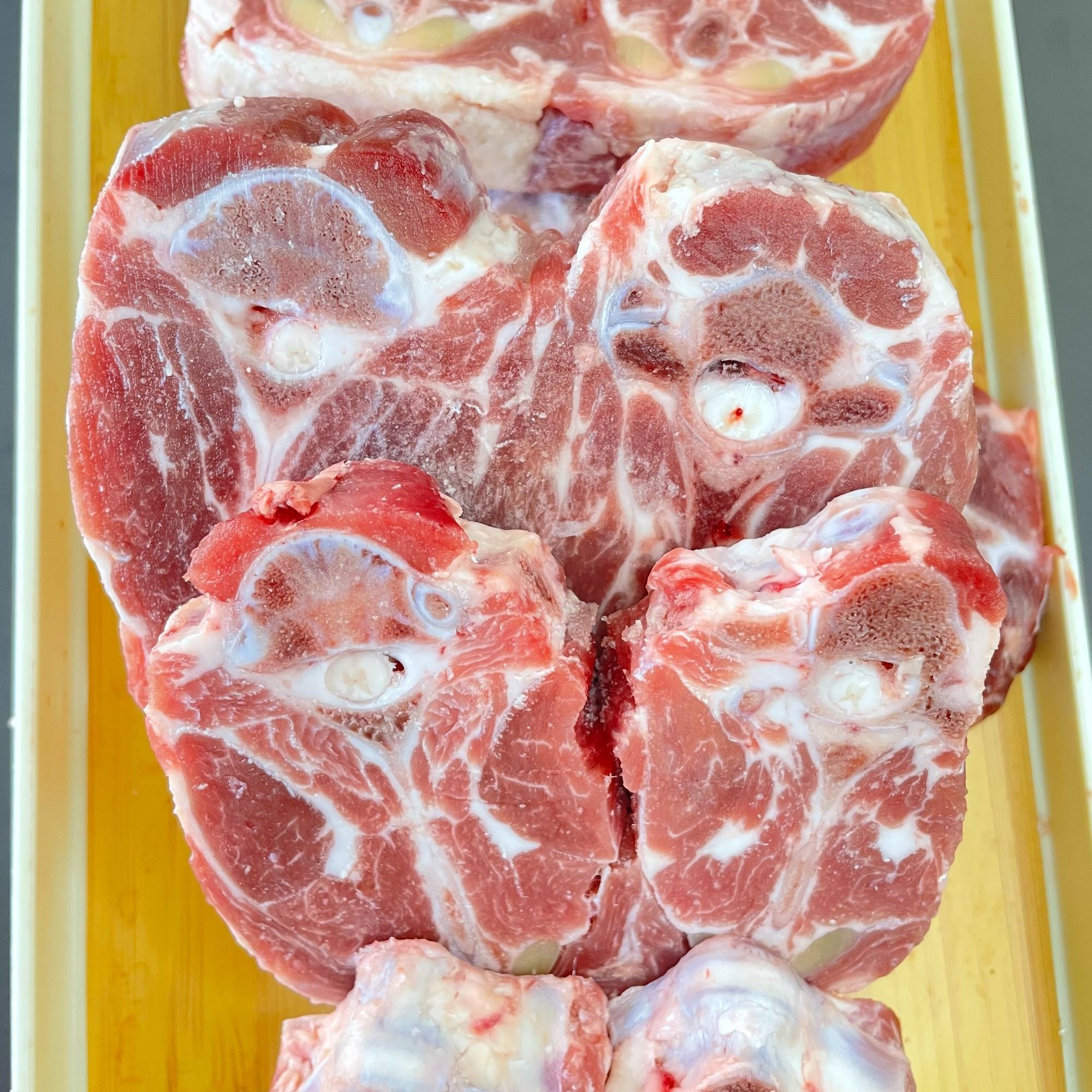 【新疆包邮】塔城原切满肉羔羊脖骨2Kg