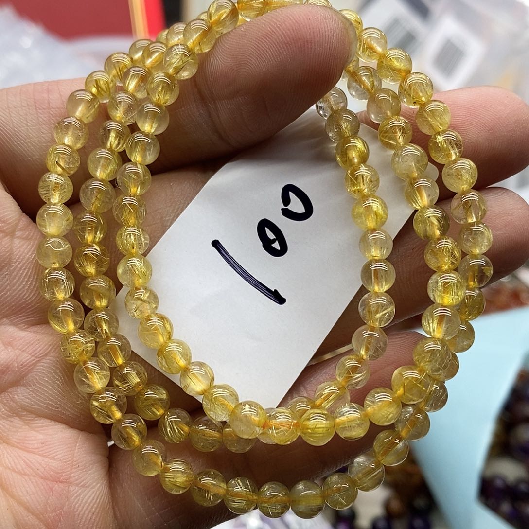 水晶手链未镶嵌天然