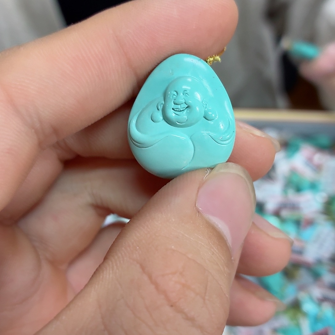 未镶嵌绿松石珠宝奇石