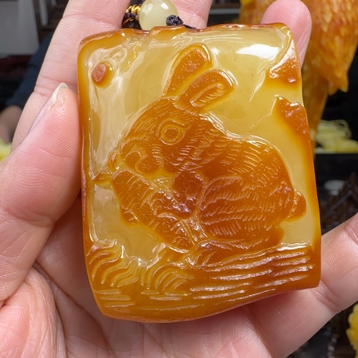 蜜蜡珠宝奇石未镶嵌微瑕