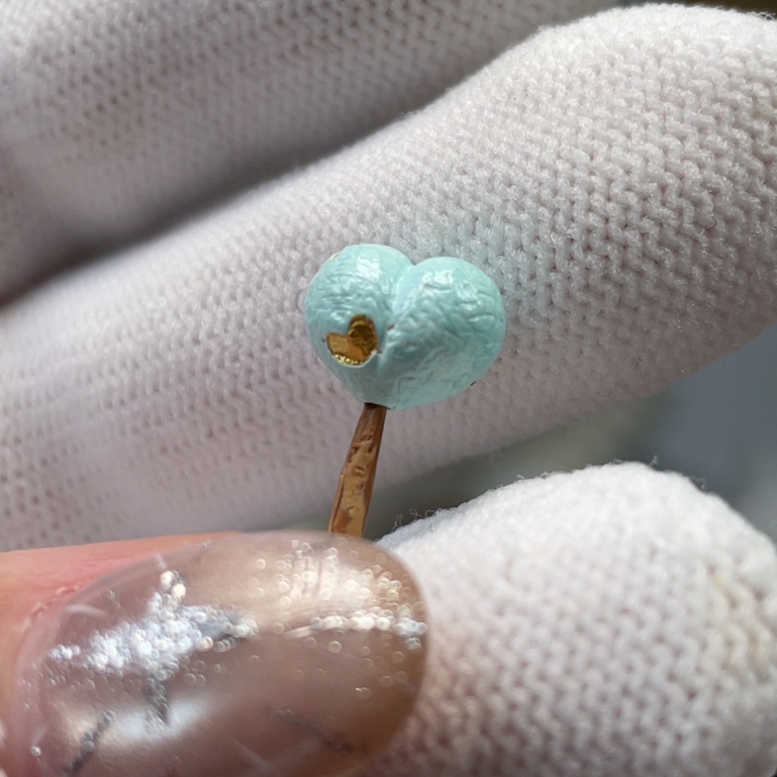 绿松石未镶嵌挂件