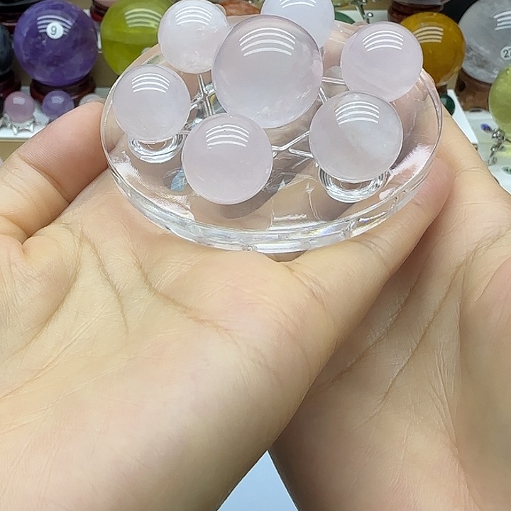 水晶珠宝半成品银S925镶嵌