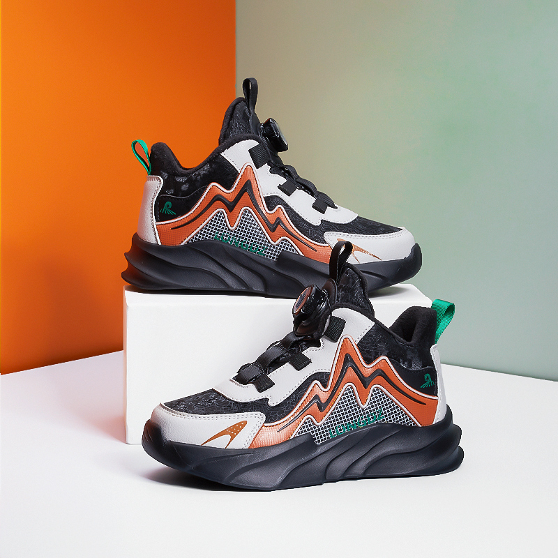 TWHQT KIDS童鞋冬季男女童加绒保暖儿童运动鞋篮球鞋防滑