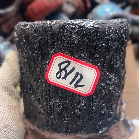 红陶粗陶花盆手工