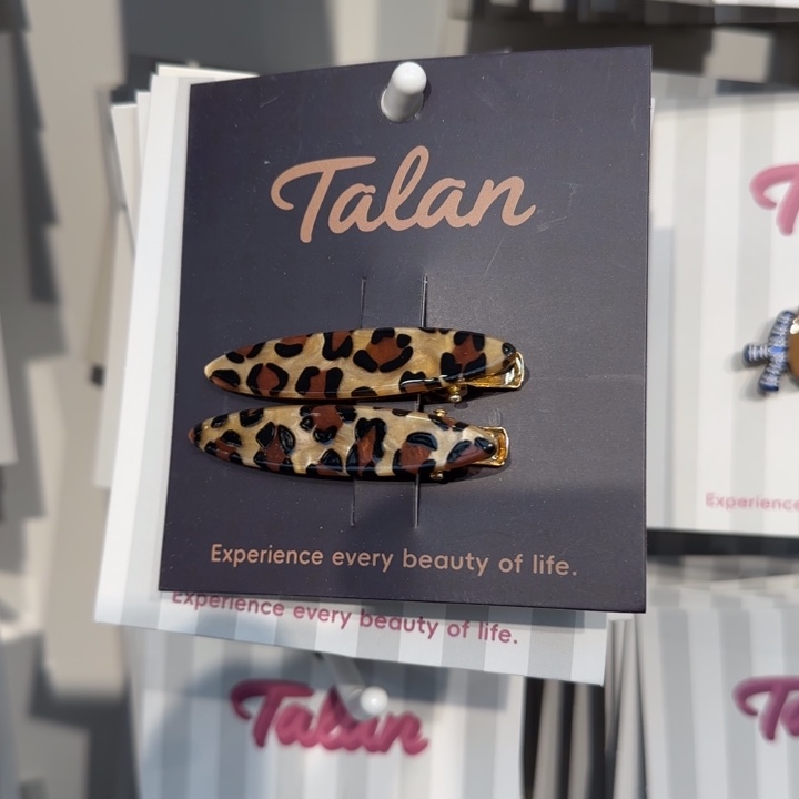 布艺铁合金鸭夹一对