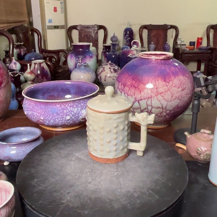 牛家钧窑牛自恒老师钧瓷