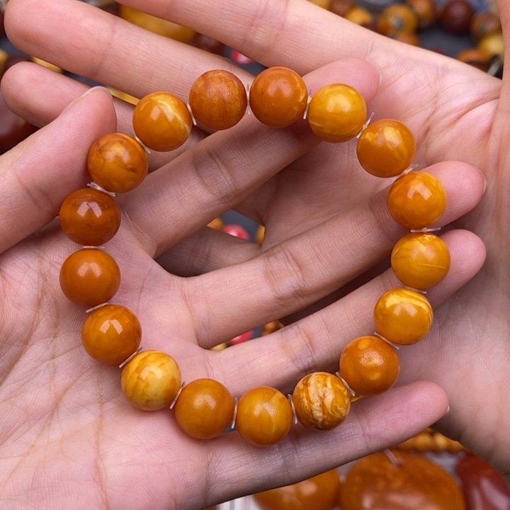 琥珀未镶嵌裸石蜜蜡M