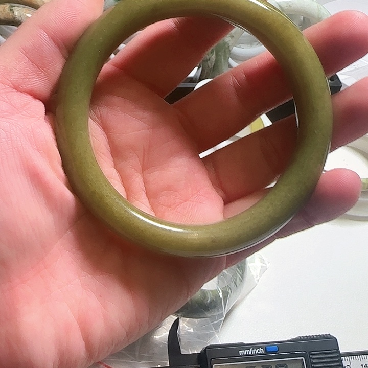 蛇纹石玉合金手镯