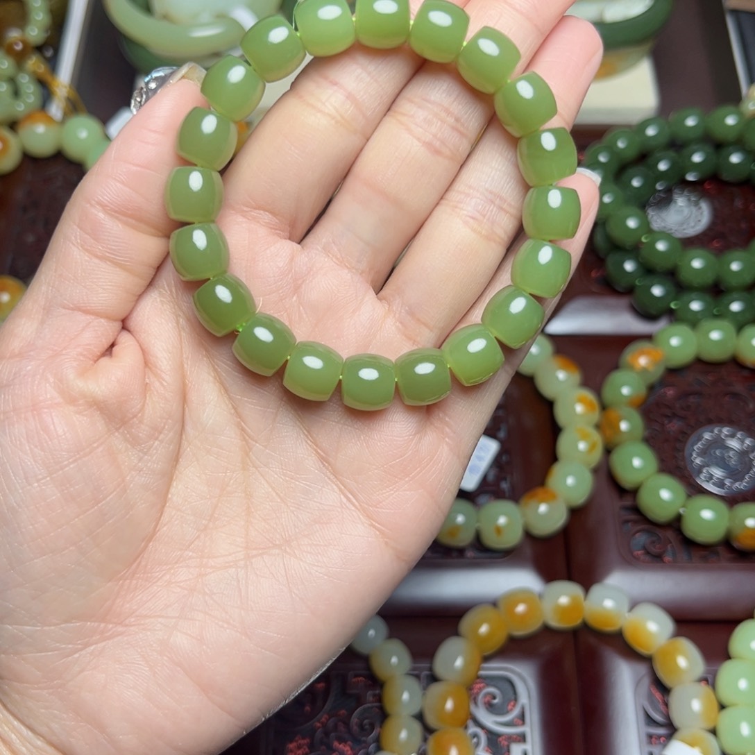 透闪石质玉珠宝奇石未镶嵌