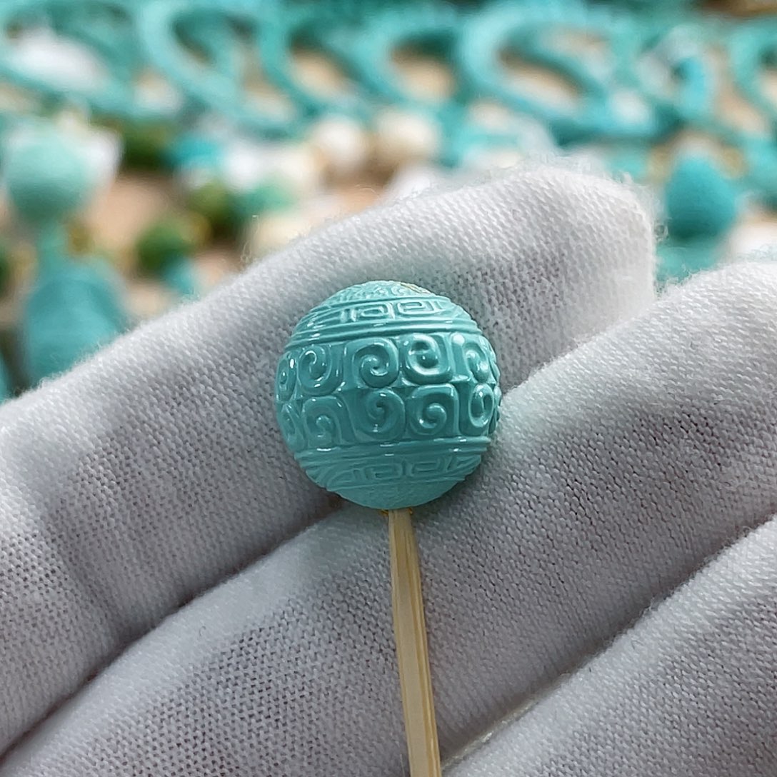 绿松石珠宝奇石未镶嵌