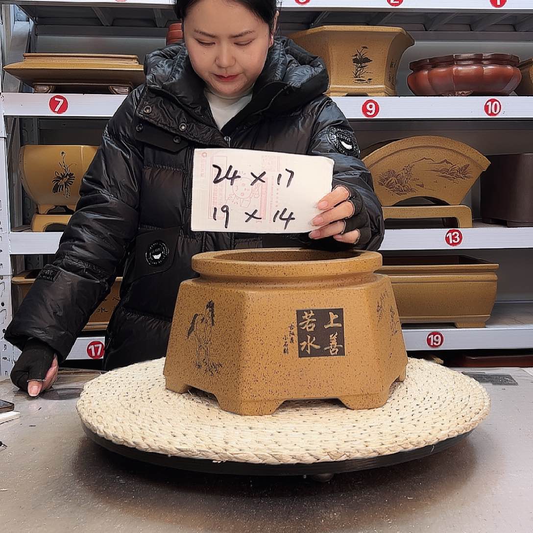 紫砂花盆紫砂花盆