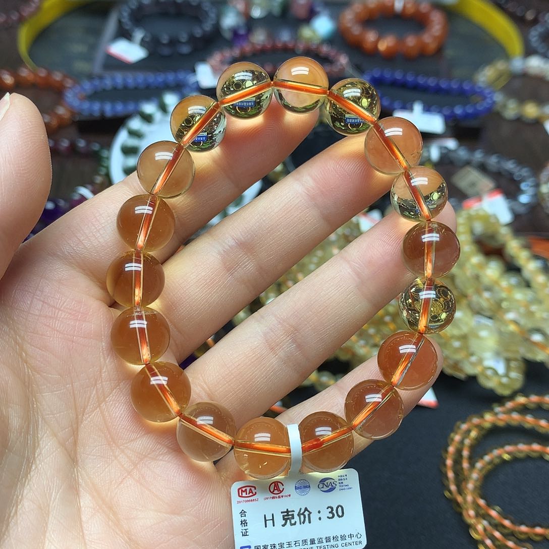 水晶手串未镶嵌手链