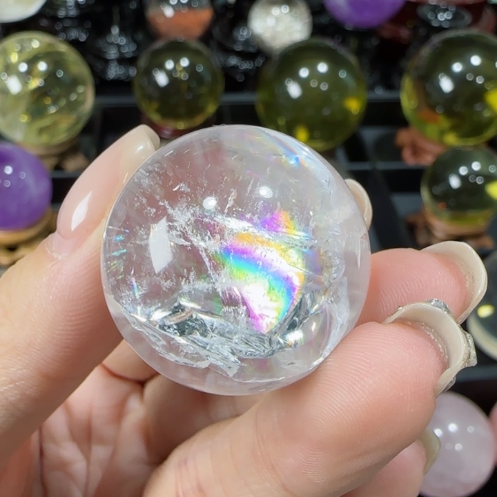 水晶天然水晶球A27未镶嵌天然