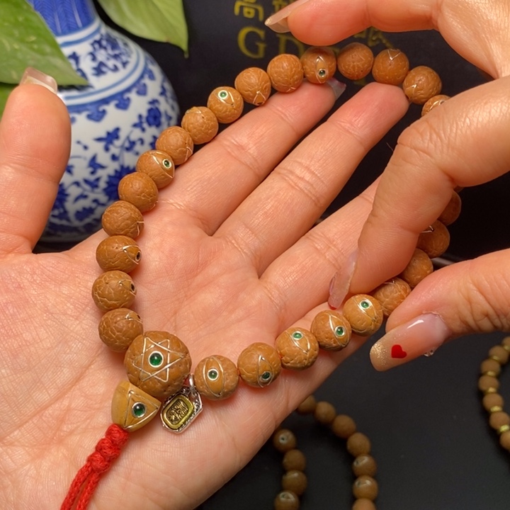 凤眼菩提手串尼泊尔