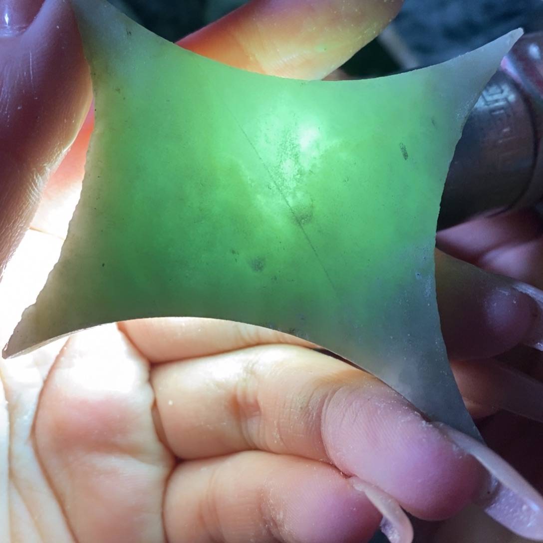 颈饰未镶嵌翡翠天然翡翠