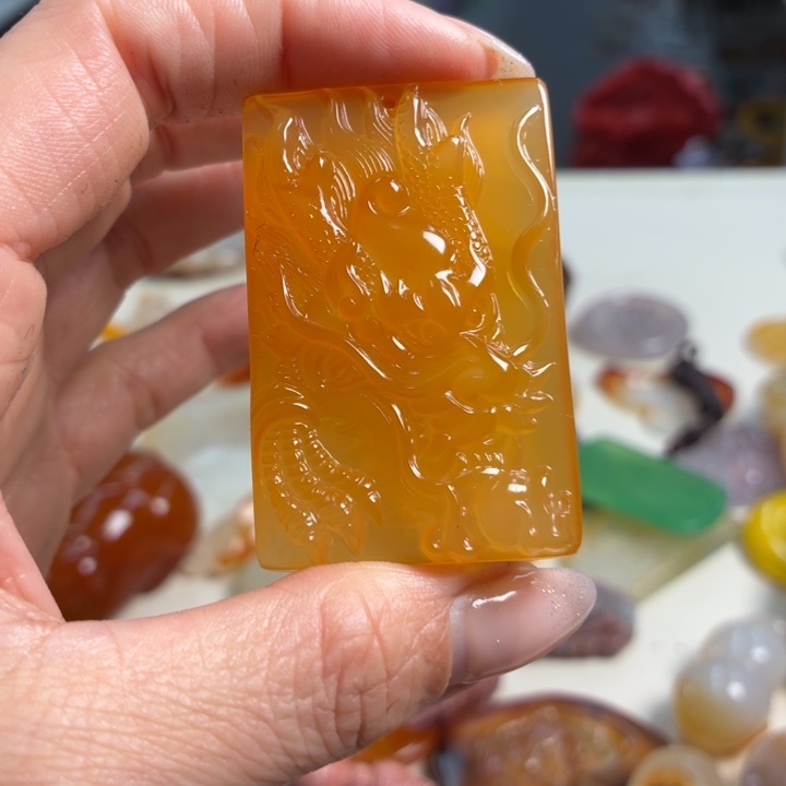 玛瑙/玉髓未镶嵌吊坠(不含链)