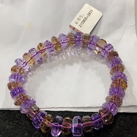 水晶手链未镶嵌天然水晶