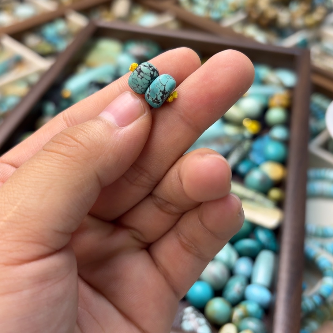 南红玛瑙未镶嵌绿松石