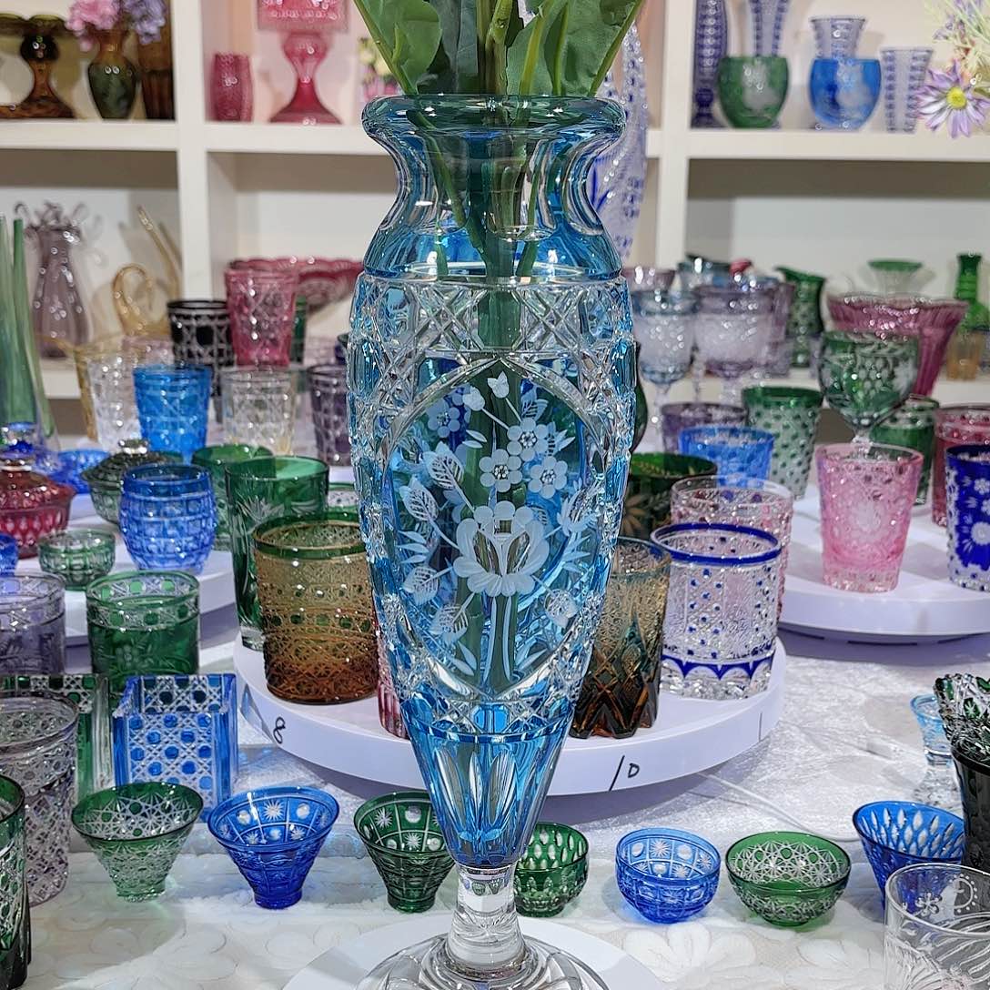 水晶杯水晶花瓶果盘通宝工艺品