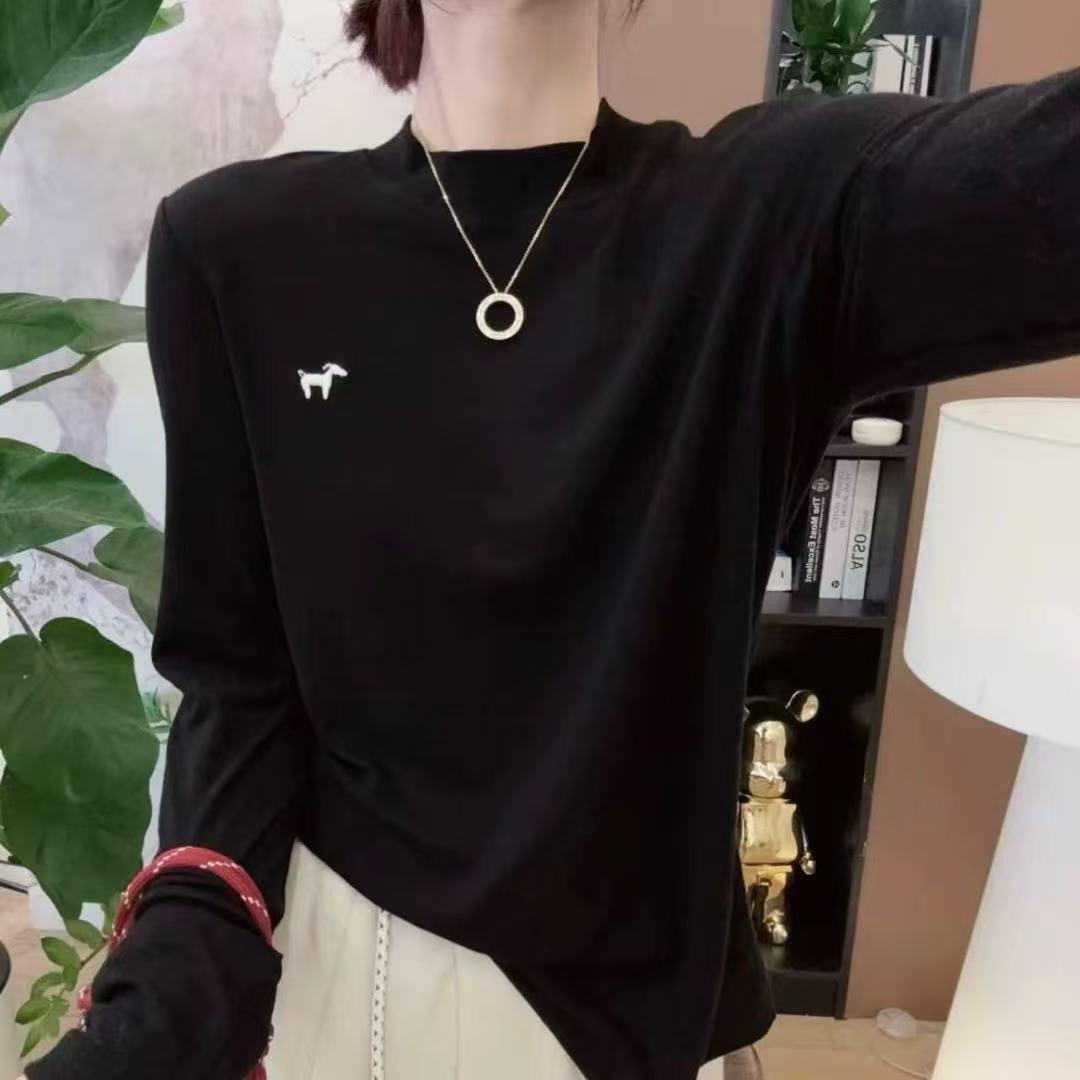6076 UU 女2025款秋冬洋气百搭上衣