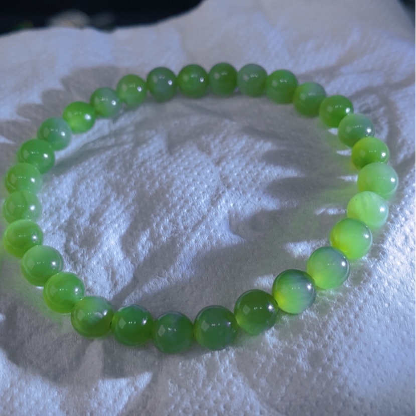 【闪购商品】和田玉（碧玉）手链未镶嵌