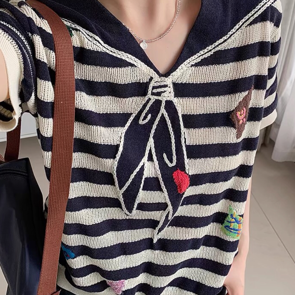 YY~新款宽松显瘦短袖POLO领上衣