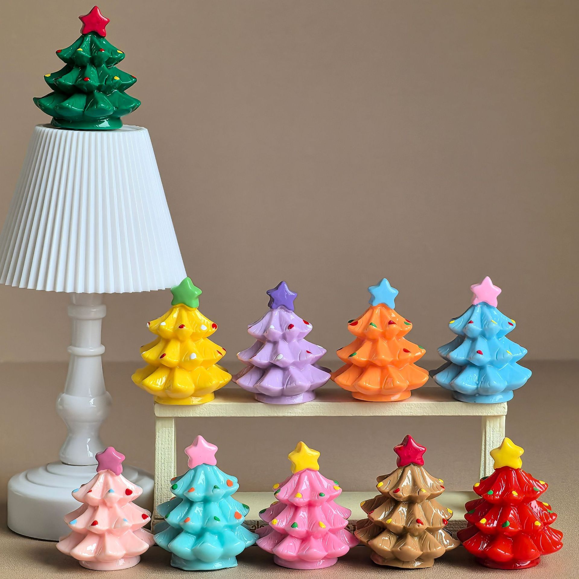 微景观创意饰品新款圣诞树手工DIY摆件