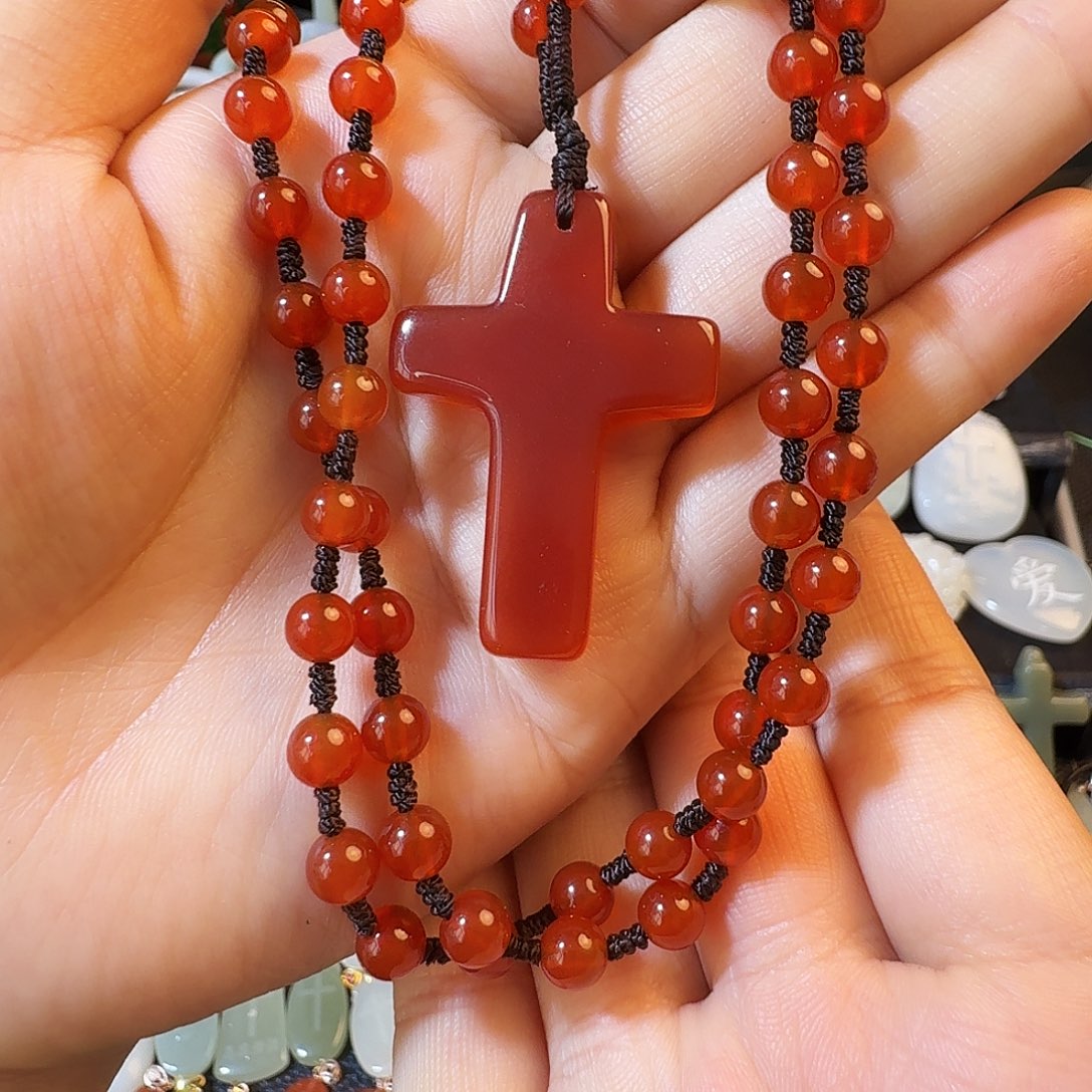 玛瑙/玉髓未镶嵌颈饰